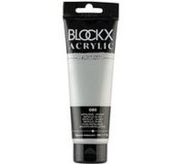 Blockx - Peinture - peinture acrylique - argent métallique - 120 ml Argent G