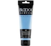 Peinture acrylique fine tube 120ml - Bleu d'outremer clair