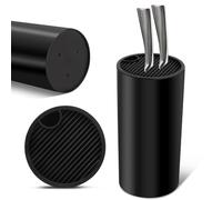 Blocs à Couteaux Vides Universel, Support à Couteaux De Cuisine, Rond Rangement Couteaux de Cuisine, Porte Couteaux Ustensiles, Support de Ustensiles De Cuisine, pour Gain Place Couteaux