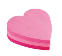 Blocs cubes fantaisie coeur Post-it - bloc de 225 feuilles