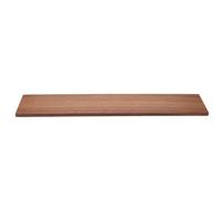 Blocs de Bois en Noyer pour Loisirs Créatifs, 20x4x0,4 Pouces | Bois Massif Rectangulaire, Grain Net, pour Gravure et Bricolage, Teinte Café