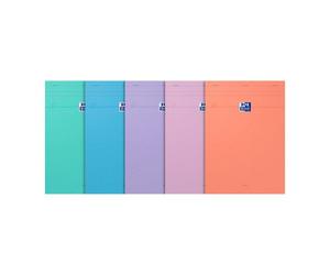 Blocs de bureau Oxford Smart 14,8 x 21 cm agrafé - Petits carreaux - 80 feuilles
