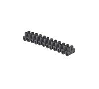Blocs de jonction életriques | Barrières de Connexion Terminal | Connecteur Rapide borne de Serrage pour câble électrique | Barette 2,5 mm Vrac | 704020, Noir Vrac, 2,5 milimètre carré