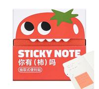 Blocs de notes adhésives 80 feuilles mignonnes à extraction