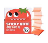 Blocs de notes adhésives 80 feuilles mignonnes à extraction