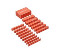VEVOR Blocs de configuration pour outils travail du bois, 16PCS, blocs jauge hauteur précision, marquages de taille et étui de rangement, en aluminium pour accessoires de toupie et de scie à table