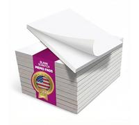 Blocs mémo - Note Pads - Scratch Pads - Coussinets Coussinets d'écriture - 10 avec 50 feuilles dans chaque Bloc 4 x 6 Inches