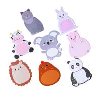 Blocs-Notes Adhésifs Animaux Mignons en Papier 30 pages | Dessin Animé Esthétique, Repositionnables sans Trace, pour Livres, Ordinateurs Portables, Bureau et Classe