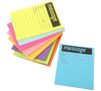 Blocs-notes Adhésifs Colorés, Autocollants Mémo Multifonctions, Papier | Note 9, Autocollants pour Notes de Bureau, Blocs-notes Portables, Usage Quotidien, sans Traces, Faciles à Utiliser