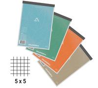 Blocs-notes Aurora A4 Quadrillé 5x5