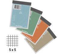 Blocs-notes Aurora A7 Quadrillé 5x5