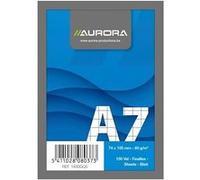 Blocs-notes Aurora A7 Quadrillé 5x5 - Lot de 10 G