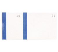 Blocs-notes de 6,6 x 13,5 cm, numérotation double, 100 feuilles, par lot de 50