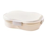 blodfune Boîte à bento avec compartiments et gel de refroidissement intégré, conteneur à déjeuner portable pour l'école, le bureau, boîte à goûter de qualité alimentaire avec fermeture à boucle