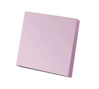 blodfune Morandi - Lot de 200 blocs adhésifs colorés pour bureau, école, maison, étude, décoration sans bavure, papier pastel, violet