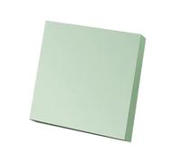 blodfune Morandi Lot de 200 blocs adhésifs colorés pour écriture lisse pour bureau, école, maison, étude, décoration sans bavure Vert pastel