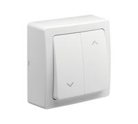 BLOK INTERRUPTEUR VOLET ROULANT BLANC - DEBFLEX - 746805