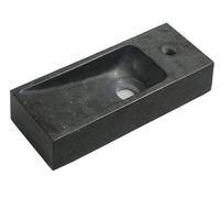 BLOK lavabo en pierre 38x8x14 cm, anthracite (2401-31)