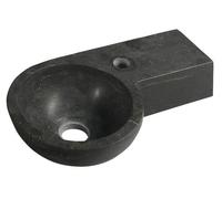 BLOK lavabo en pierre 40x10x23 cm, anthracite (2401-32)