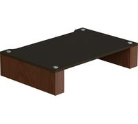 Blok Stax 2G 120 mm Noir & Noyer - Meubles hi-fi