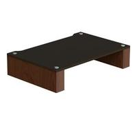 Blok Stax 2G 120 mm Noir & Noyer - Meubles hi-fi
