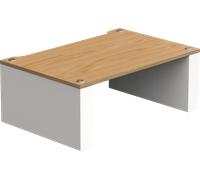 Blok Stax 2G 220 mm Naturel & Blanc satiné - Meubles hi-fi