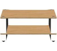 Blok Stax 2G Base + Etagère 170 mm Naturel & Blanc satiné - Meubles hi-fi