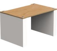 Blok Stax 2G LP Naturel & Blanc satiné - Meubles hi-fi