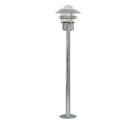 BLOKHUS potelet Acier Galvanisé et Verre E27 - Nordlux 25078031
