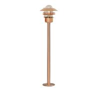 BLOKHUS potelet Cuivre-Verre E27 - Nordlux 25078030