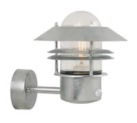 BLOKHUS SENSOR applique murale Acier Galvanisé et Verre E27 - Nordlux 25031031