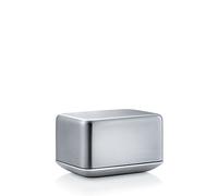 Blomus Beurrier BASIC S – Acier inoxydable 125 g Gris 10 x 7,2 x 6,8 cm