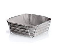 Blomus 63668 Delara Corbeille À Pain Acier Inoxydable Taupe 25 X 25 X 10 Cm