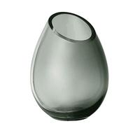 Blomus Vase DROP 16,5 cm, verre fumé ,Blomus