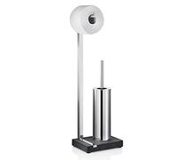 Blomus 68820 Valet de Toilettes Poli Acier Inoxydable Argent 20 x 15 x 64,5 cm