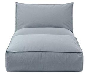 Blomus Bett Stay S, lit de camping pour l'extérieur, fibre synthétique, couleur océan, 80 x 190 cm, référence 62094