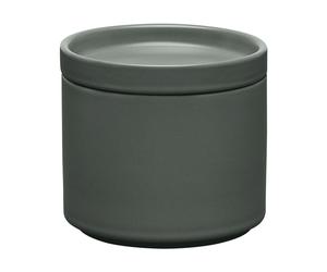 blomus Boîte de rangement avec couvercle Pilar Agave Green. Ø10x9 cm