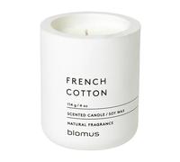blomus Bougie parfumée Fraga 24 heures French Cotton-Lily White