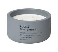 blomus Bougie parfumée Fraga 25 heures Rose & White Musk-Flintstone