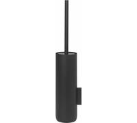 Blomus brosse WC avec support mural Modo, brosse WC, brosse, acier revêtu de titane, caoutchouc, plastique, noir, 66260