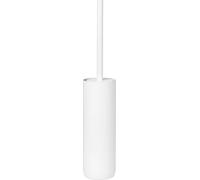 Blomus brosse WC Modo, brosse WC, brosse, acier revêtu de titane, caoutchouc, plastique, White, 66265