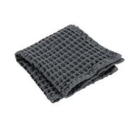 Serviette de toilette CARO 30 x 30 cm, gris-noir, Blomus