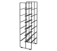Blomus Casier à vins Pilare 12 bouteilles H 66 cm Noir 19x66x22 cm