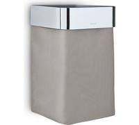 BLOMUS Corbeille à linge d'invité en acier inoxydable NEXIO Porte-serviettes corbeille taupe polie 68978