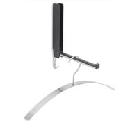 blomus Crochet mural rétractable Lanca Noir