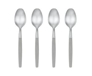 blomus Cuillères à espresso Maxime 11 cm lot de 4 Mourning dove