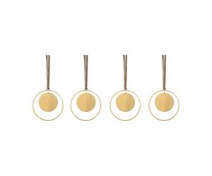 blomus Décoration de Noël KITAI 8.5 cm lot de 4 Circle