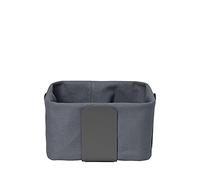 Blomus - DESA Corbeille à pain taille S, gris foncé, aspect harmonieux, 20 x 20 cm, couleur magnétique (64202)