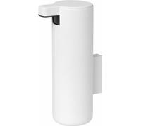 Blomus distributeur de savon avec support mural Modo, distributeur de dosage, distributeur de savon, acier revêtu de titane, caoutchouc, plastique, White, 165 ml, 66269
