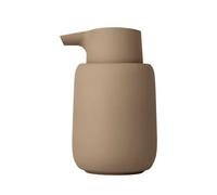 blomus Distributeur de savon Sono en céramique Ø8.5 cm Marron